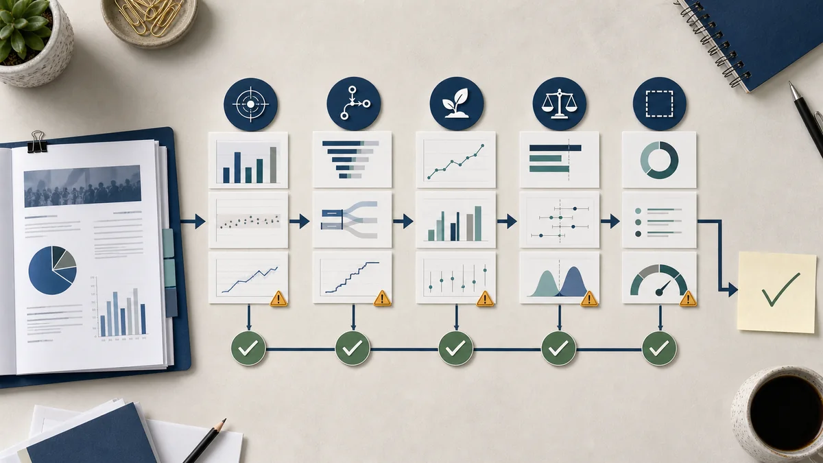 Campaign readout decision-lane workflow moving from delivery, response quality, outcomes, comparison strength, and renewal language into a bounded decision note.