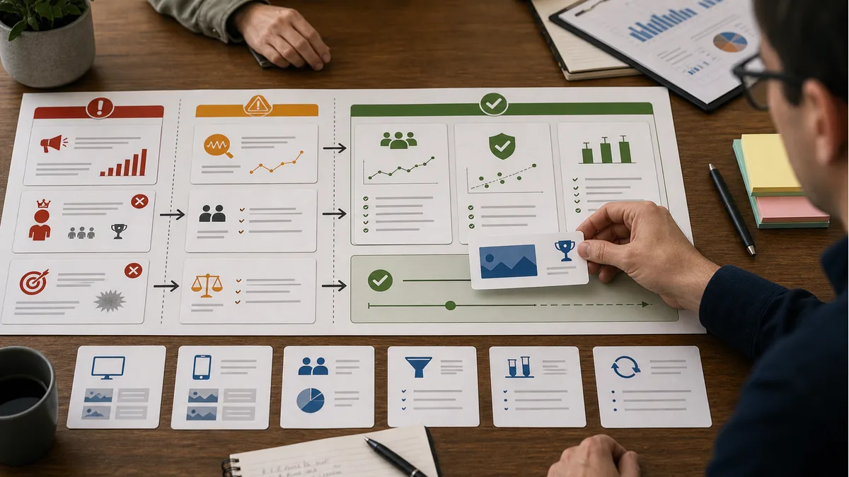 winning creative card moved into cautious evidence language lanes